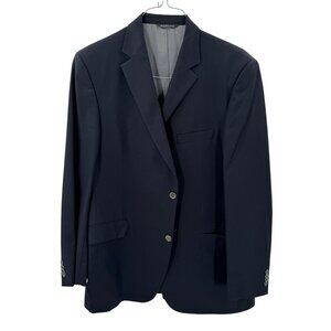 Jack Victor Super 110s Black Blazer Mens Size 44L